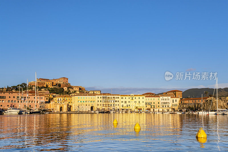 Portoferraio, Marina & Old Town (Elba，托斯卡纳群岛，意大利)